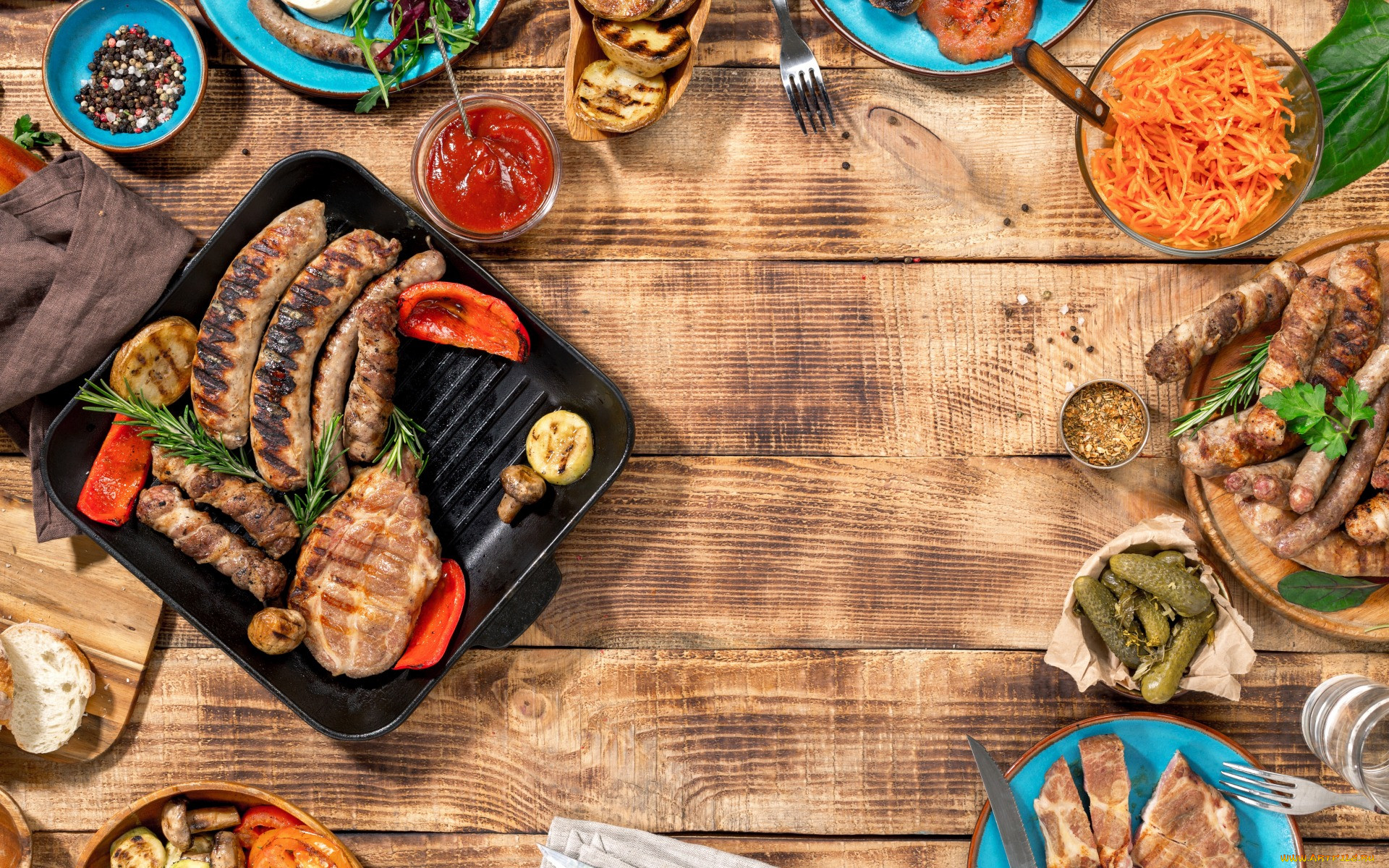 , , grilled, , , wood, , , meat